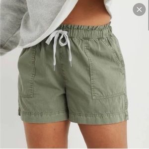 Aerie Easy Woven Short OLIVE